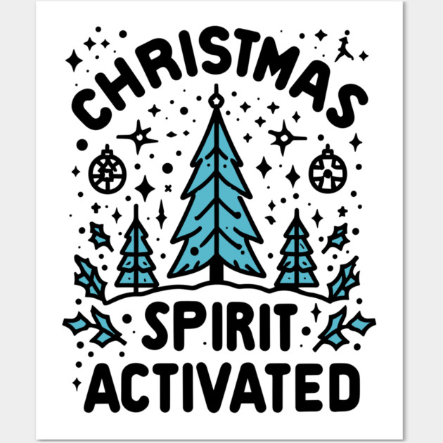 Christmas Spirit Activated Wall Art by Frank Ring