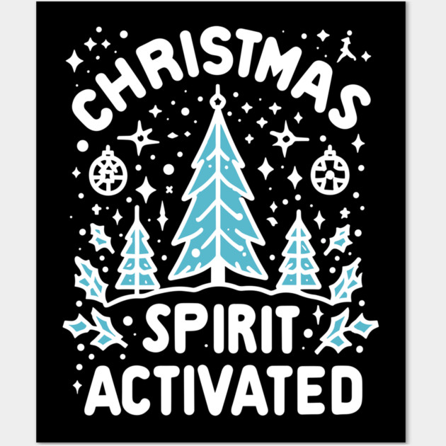 Christmas Spirit Activated Wall Art by Frank Ring