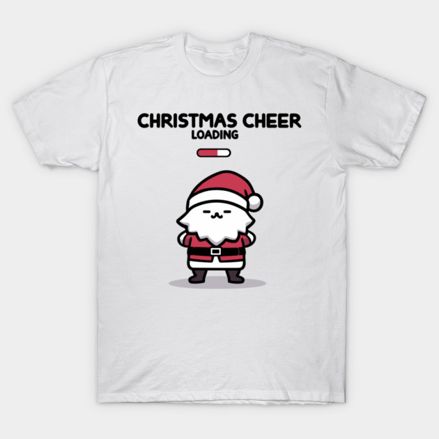 Christmas Cheer Loading T-Shirt by Frank Ring