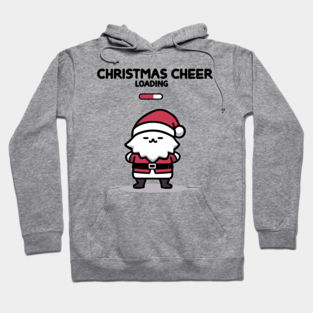 Christmas Cheer Loading Hoodie by Frank Ring