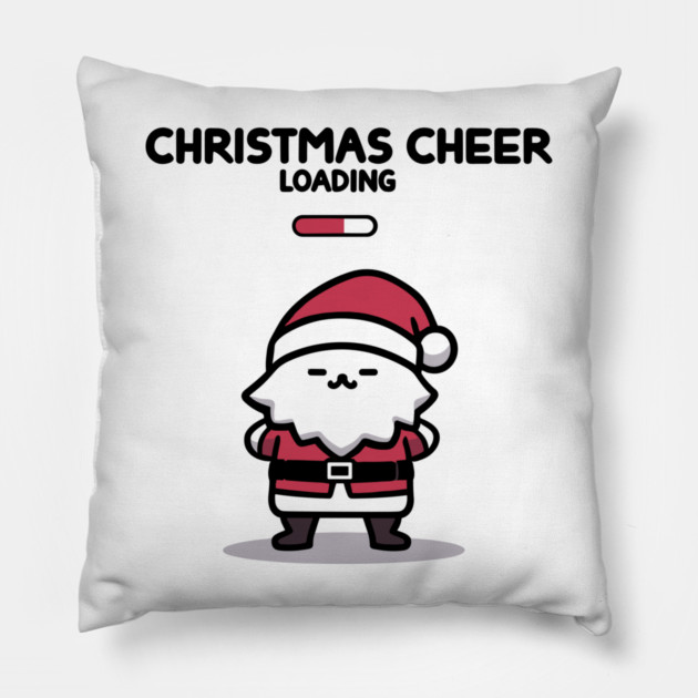 Christmas Cheer Loading Pillow by Frank Ring