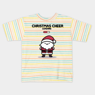 Christmas Cheer Loading Kids T-Shirt
