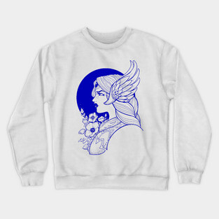 Valkyrie - Blue Crewneck Sweatshirt