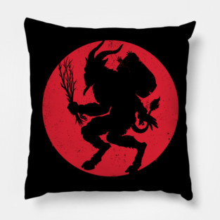 Merry Krampus Pillow