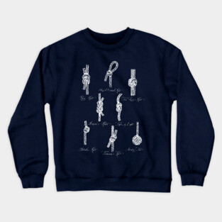 Nautical Knots Crewneck Sweatshirt