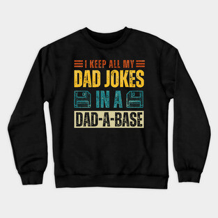 Dad-jokes Crewneck Sweatshirt