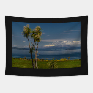 Viewing Volcanoes Tapestry