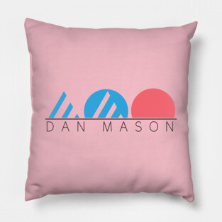 Dan Mason Logo 2 Pillow