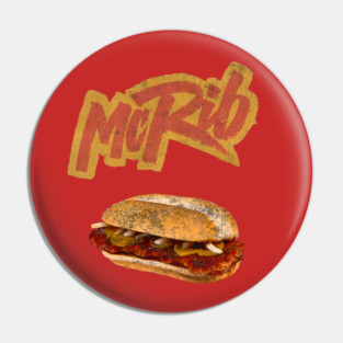 The McRib is Back Pin