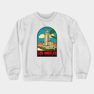 1940s Los Angeles City Hall Crewneck Sweatshirt