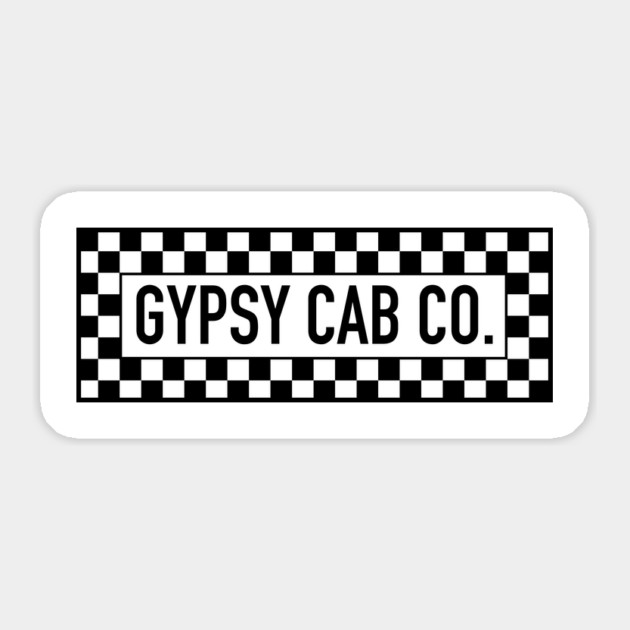Gypsy Cab Co T-Shirt - Royal Tenenbaums Wes Anderson Sticker by dumbshirts