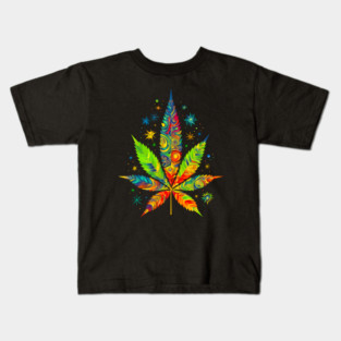 Big Leaf #4 Kids T-Shirt