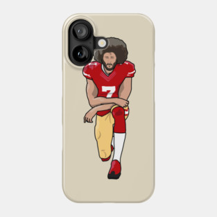 Colin kneeling Phone Case