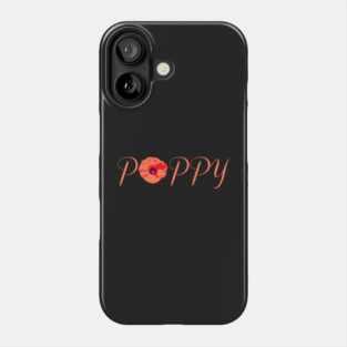 Poppy Phone Case