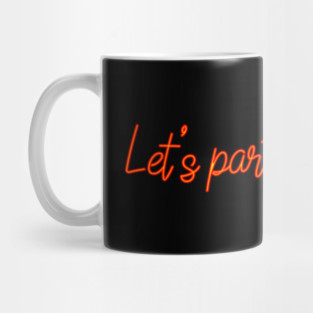 Let's Party with Martin Scorsese Mug