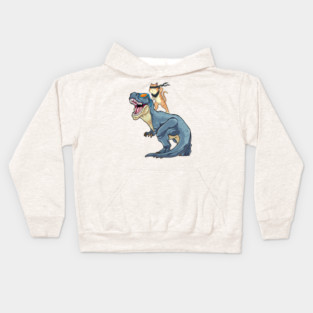 Feline Warrior Kids Hoodie