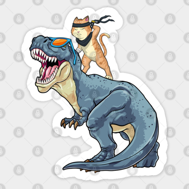 Feline Warrior Sticker by GoshWow®