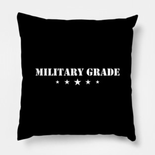 Military Grade Army White Pillow