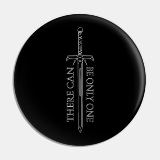 Highlander - There can be only one - Kurgan sword Pin