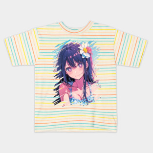 Radiant Star Ai Hoshino - Summer Vibes Kids T-Shirt