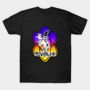 Powerline - Fan Art 90s Kid Illustration T-Shirt