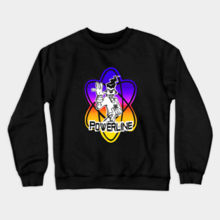 Powerline - Fan Art 90s Kid Illustration Crewneck Sweatshirt