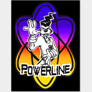 Powerline - Fan Art 90s Kid Illustration Posters and Art