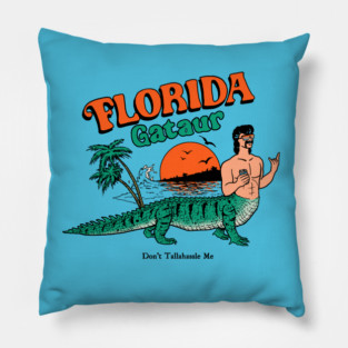 Florida Gataur Pillow