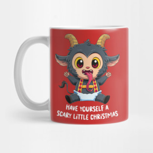Cheeky Krampus Holiday Greetings Mug