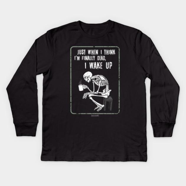 Every. Single. Time. Kids Long Sleeve T-Shirt by Tommy Devoid