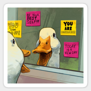 Be your best self! Sticker