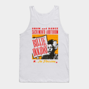 billie holiday live show graphic Tank Top