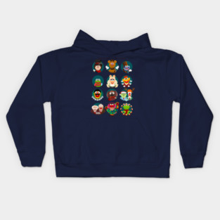 The Muppets Twelve Days of Christmas Carol Kids Hoodie
