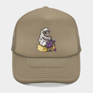 Knitting Sheep Hat