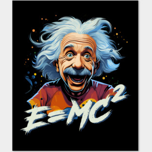 Einstein Posters and Art