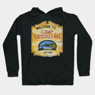 Welcom To Camp Crystal Lake Est 1935 Hoodie