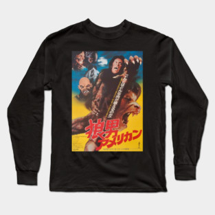 American Werewolf in london japanese Long Sleeve T-Shirt