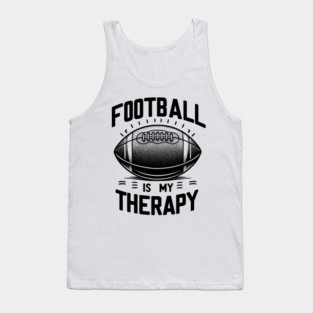 Football is my Therapy Tank Top