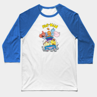 Pacman Show Baseball T-Shirt