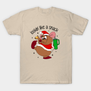 Lookin Like A Snack Gus Gus And The Cheese Christmas T-Shirt