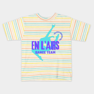 MEMBERS ONLY: En L' Airs Dance Team logo Kids T-Shirt