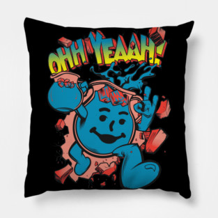 OHH YEAH! Kool Aid Man Blueberry Pillow