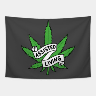 assisted weed Tapestry