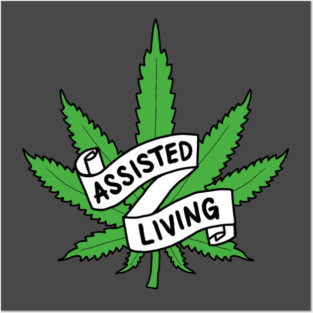assisted weed Posters and Art