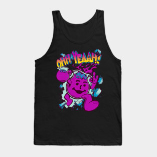 OHH YEAH! Kool Aid Man Purple Drank Tank Top