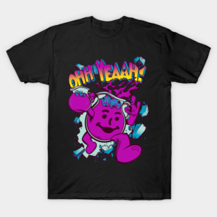 OHH YEAH! Kool Aid Man Purple Drank T-Shirt