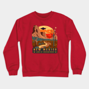 New Mexico Land Of Enchantment Crewneck Sweatshirt