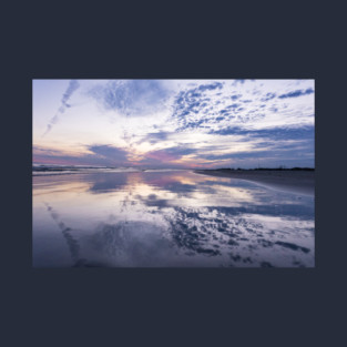 Reflective Purple Sunset T-Shirt