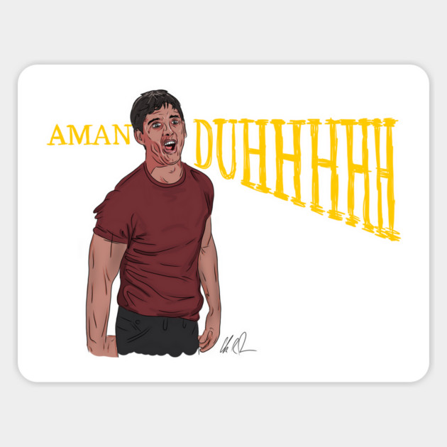 Can't Hardly Wait: AmanDUHHH Magnet by 51Deesigns