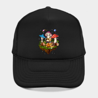 Magic Mushrooms Psychedelic Party Hat